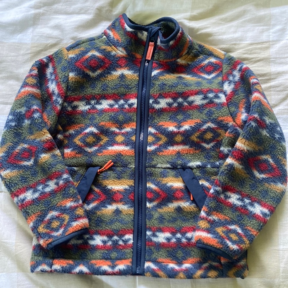 Zipper fleece jacket kids